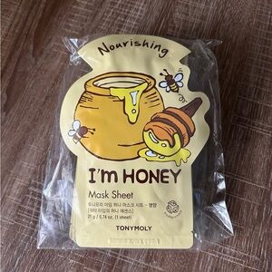 TONYMOLY I’M HONEY Sheet Mask Bundle (Set of 10) Originally $30 all new!